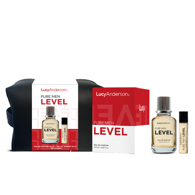 LUCY ANDERSON NECESER PURE MEN LEVEL EDP X 105 ML Y MINITALLA
